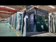 10.38mm 55.1 şeffaf renksiz tavlanmış güvenlik lamine düz cam