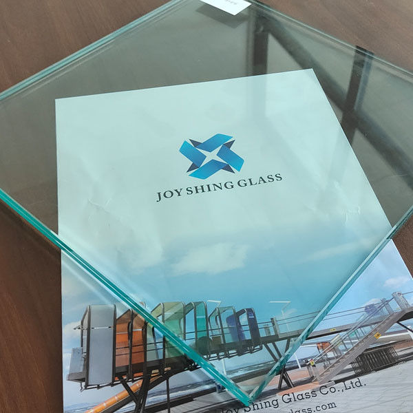 8mm Renksiz Tempered Laminated Glass With 0.38mm Ultra Clear PVB Film