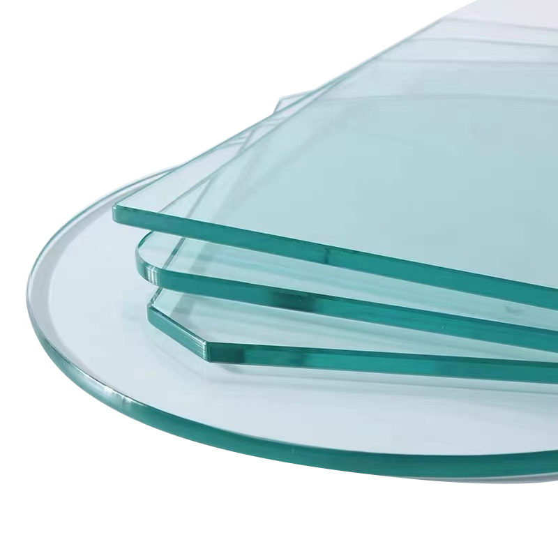 2-19mm CE SGCC Akredite Düz Eğilmiş Sertleştirilmiş Cam Tempered Glass Safety Glass Toughened Glass