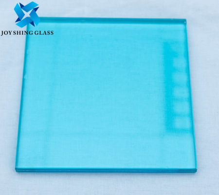 Renkli Laminasyonlu Cam 0.76mm Okyanus Mavi PVB Laminasyonlu Güvenlik Camı