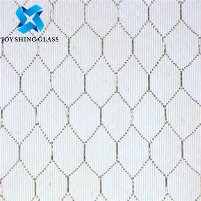 Metal Hasır Lamine Float Cam 1mm-19mm Ses Geçirmez UV Koruması