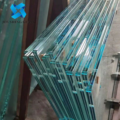 Balkon için özel Ultra Clear PVB 12.76mm Laminated Glass