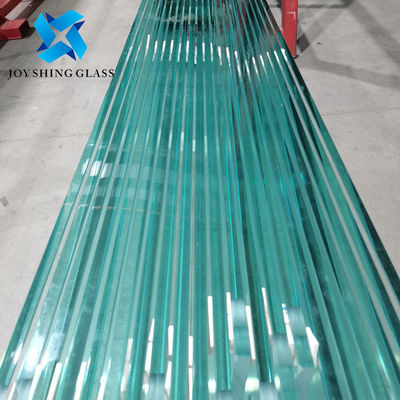 Özel 19mm Ultra Açık Tempered Cam Perde Duvarı