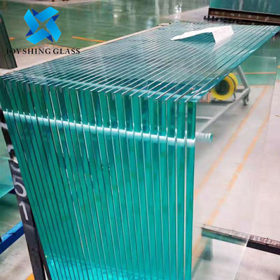 F yeşil renkli Tempered Glass 8mm Temizlenmiş Sıcaklıkla Emilmiş Cam