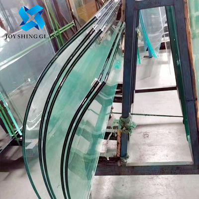 Asansör için düşük demir kavisli ısıtıcı laminli cam