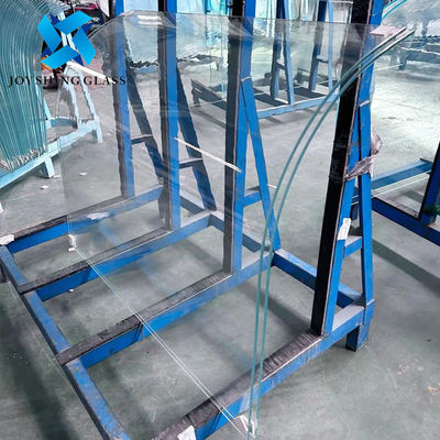 12mm Ultra Clear Curved Tempered Glass For Curved Glass Guardrail (Kürük cam korkuluk için 12mm Ultra Açık Kavşaklı Tempered Glass)