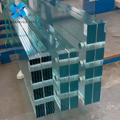 Perde duvarları için ultra-berrak, ısı ile ıslatılmış, ısılandırılmış, laminatlı cam kabukları